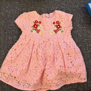 Mayoral Light Pink Lace Dress